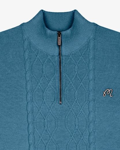 Santoro Sweater - Aegean Blue