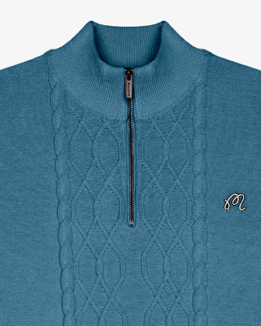 Santoro Sweater - Aegean Blue