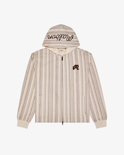 Arena Jacket - Cream Stripe