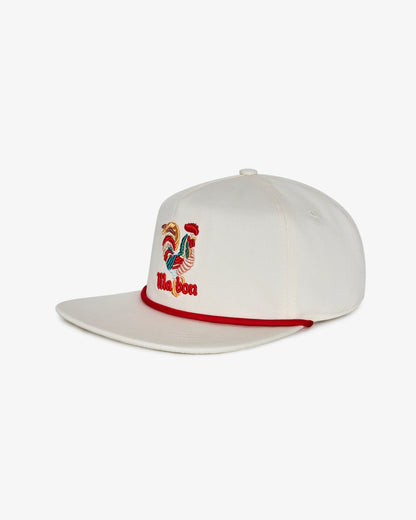 Rooster Snapback - Cream