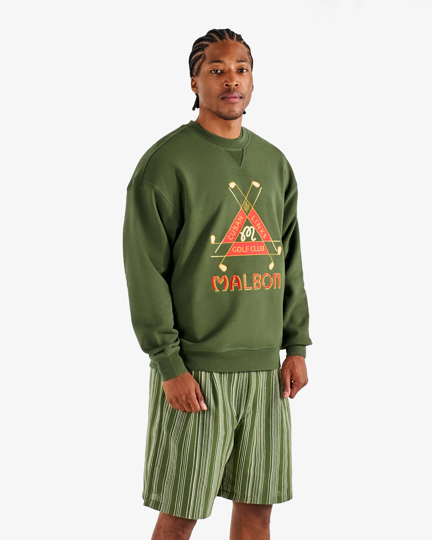 Trinity Crewneck - Chive