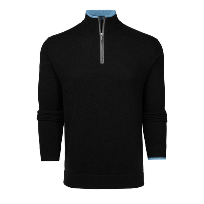 Sebonack Quarter Zip Sweater - Shepherd