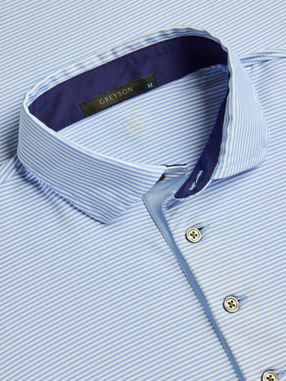 Saranac Polo - Wolf Blue / Arctic