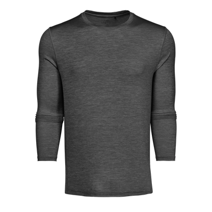 Guide Sport Long Sleeve Tee - Dark Grey Heather
