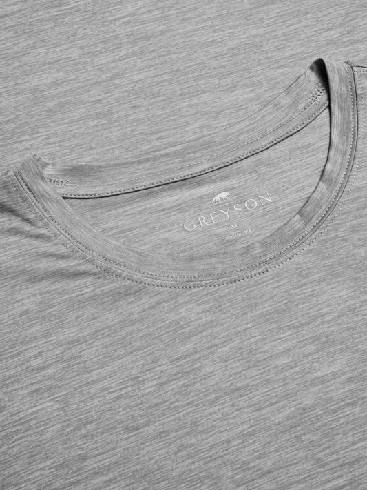 Guide Sport Long Sleeve Tee - Light Grey Heather