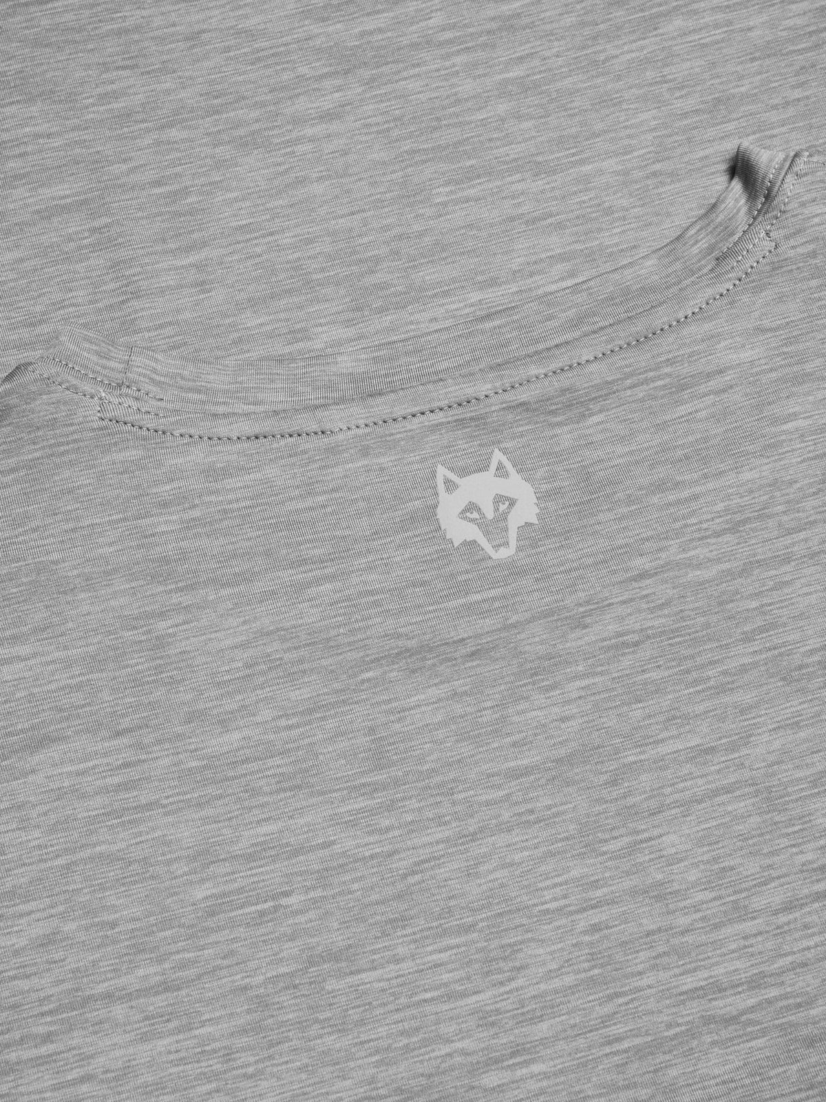 Guide Sport Long Sleeve Tee - Light Grey Heather