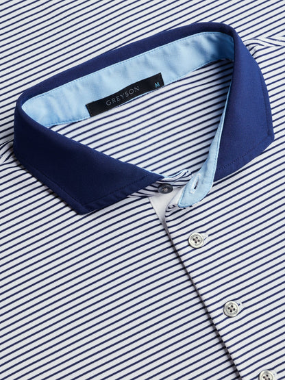 Aurora Polo - Arctic/Maltese Blue