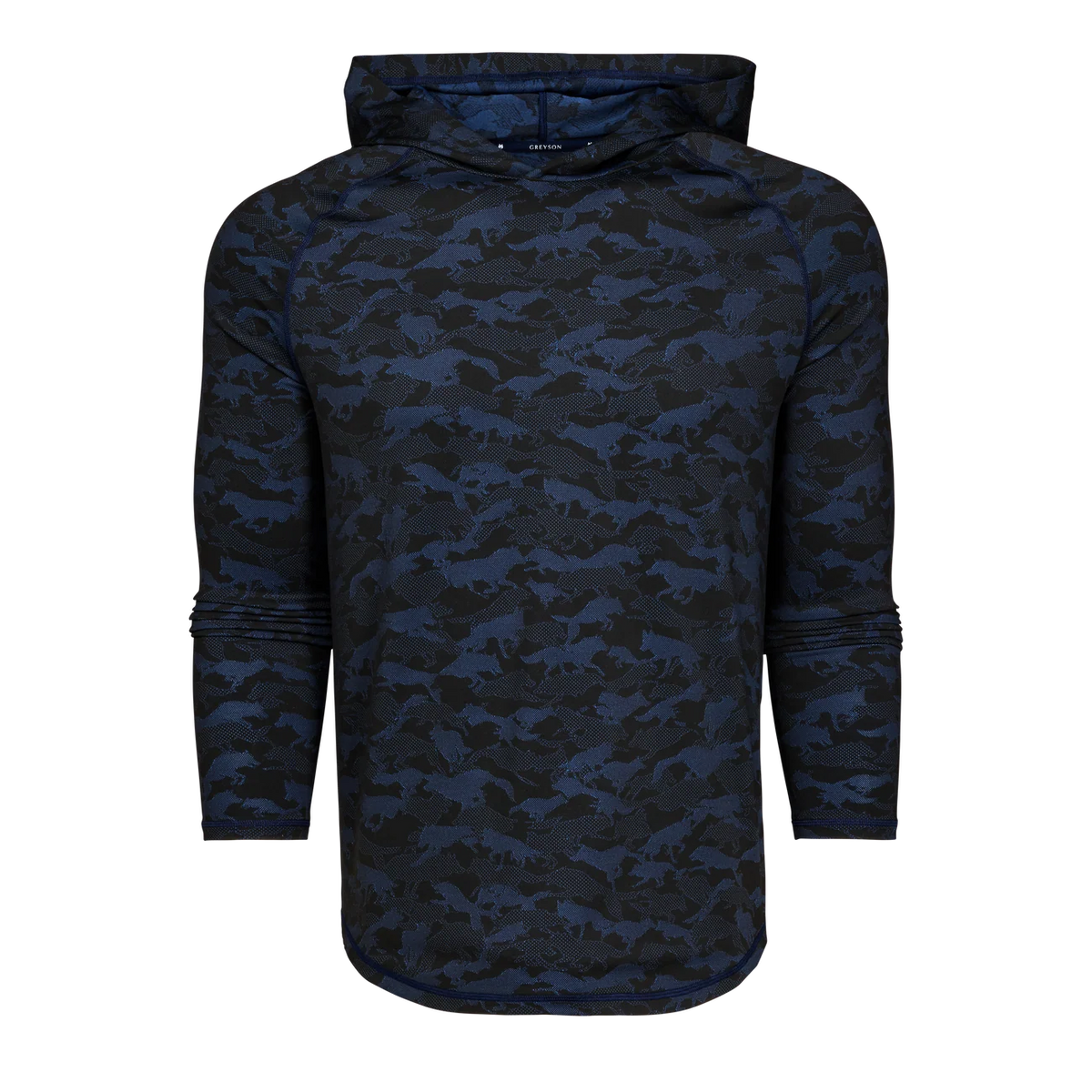 Wolfpack Camo Kennebec Sport Hoodie - Maltese Blue