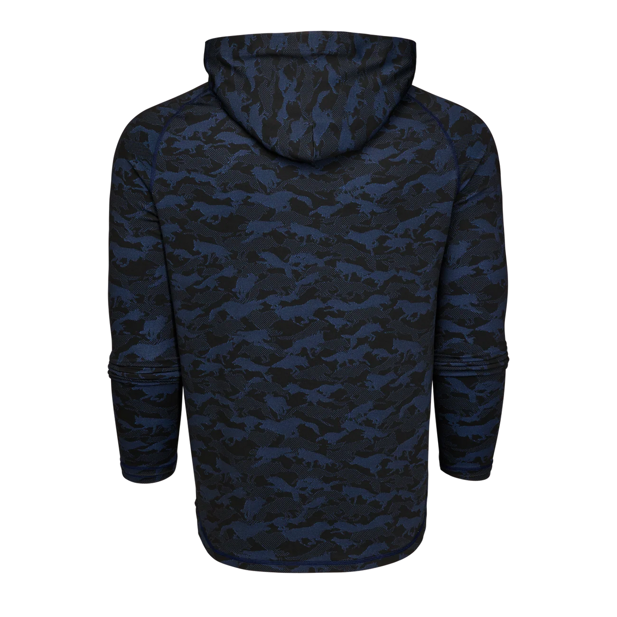 Wolfpack Camo Kennebec Sport Hoodie - Maltese Blue
