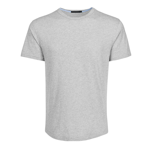 Alpha Slub Tee - Light Grey Heather