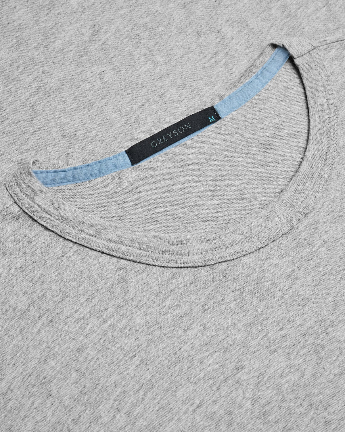 Alpha Slub Tee - Light Grey Heather