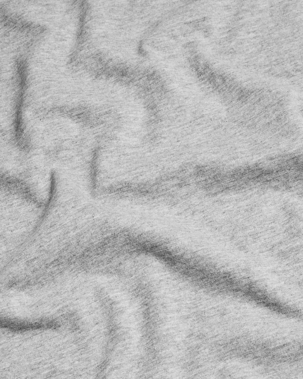 Alpha Slub Tee - Light Grey Heather