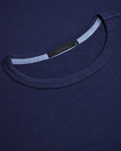 Alpha Slub Tee - Maltese Blue