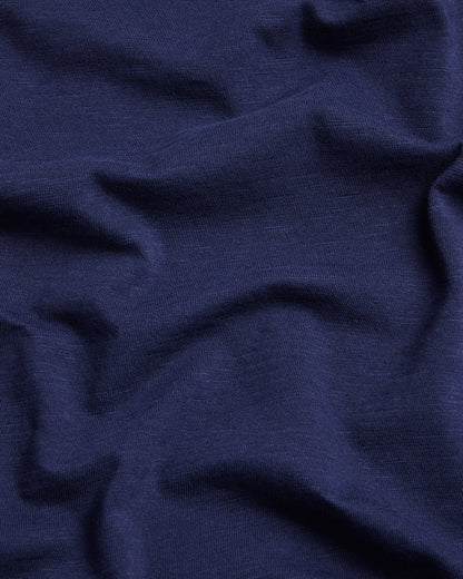 Alpha Slub Tee - Maltese Blue