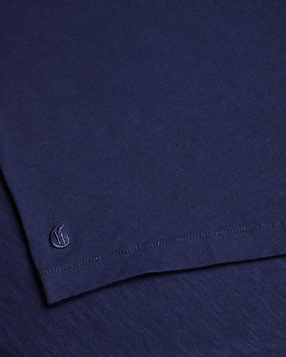 Alpha Slub Tee - Maltese Blue