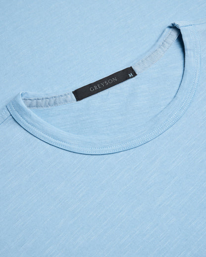 Alpha Slub Tee - Wolf Blue