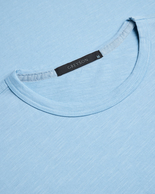 Alpha Slub Tee - Wolf Blue