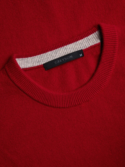 Tomahawk Sweater - Red Admiral