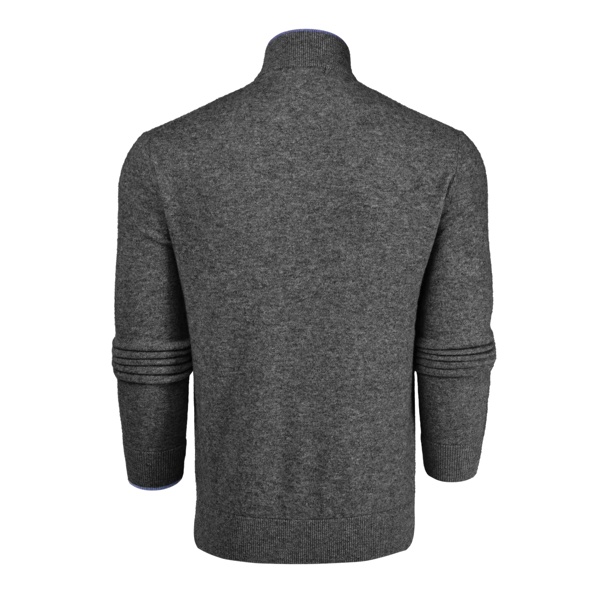 Sebonack Quarter Zip Sweater - Dark Grey Heather