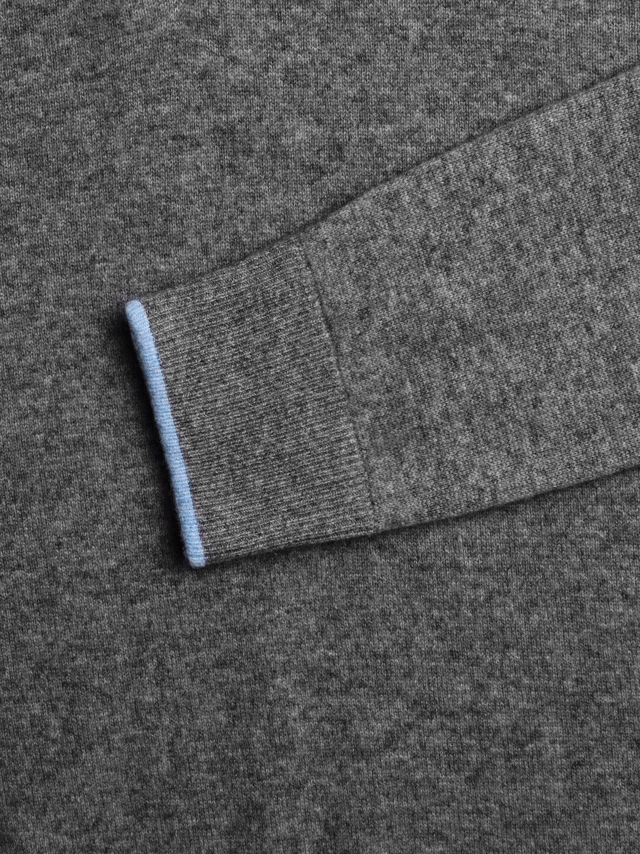 Sebonack Quarter Zip Sweater - Dark Grey Heather