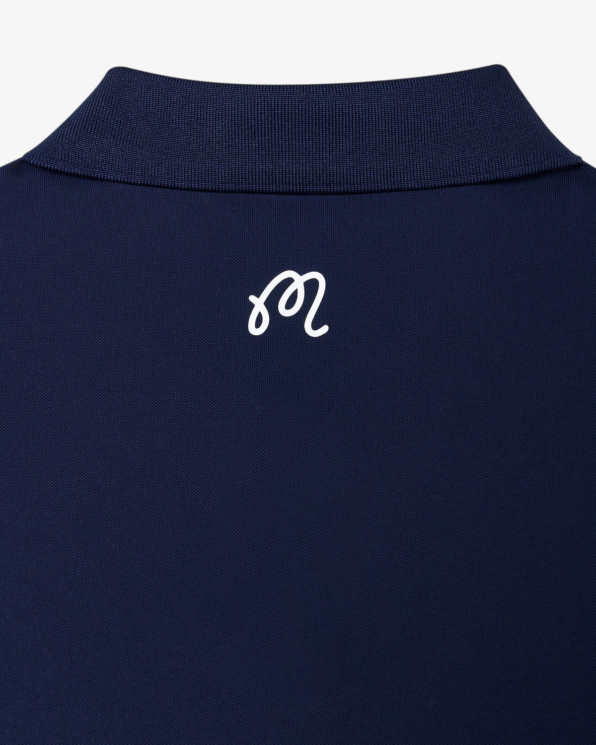 Block Placket Polo - Navy