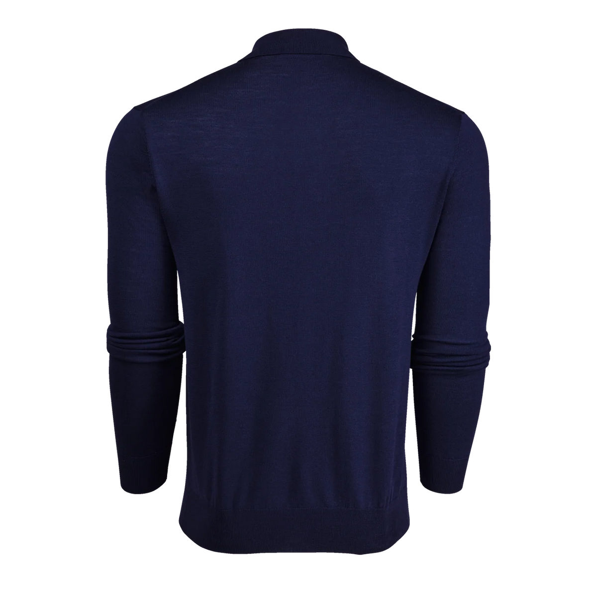 Saratoga LS Sweater Polo - Maltese Blue
