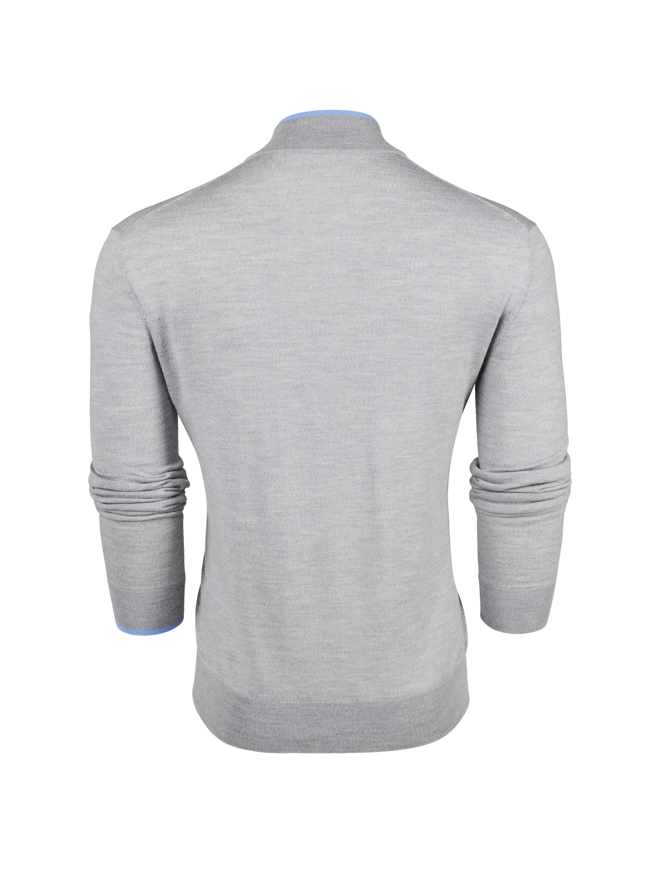 Saratoga Quarter Zip - Light Grey Heather