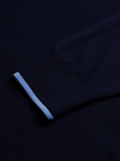 Saratoga Crewneck - Maltese Blue