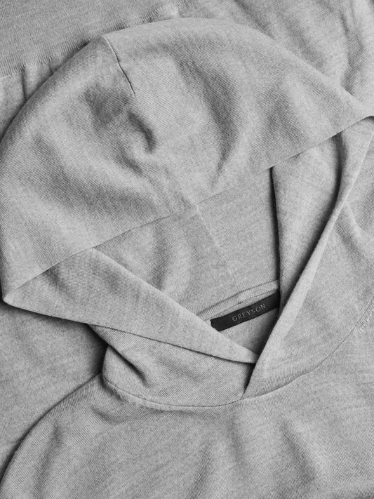 Saratoga Hoodie - Light Grey Heather