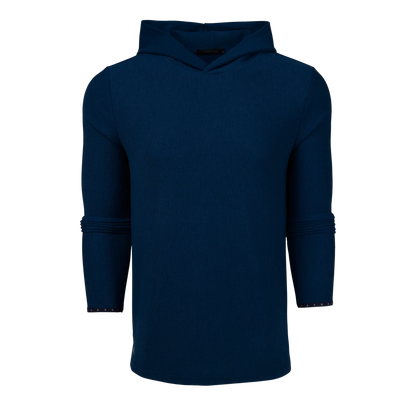 Traverse Waffle Hoodie - Maltese Blue