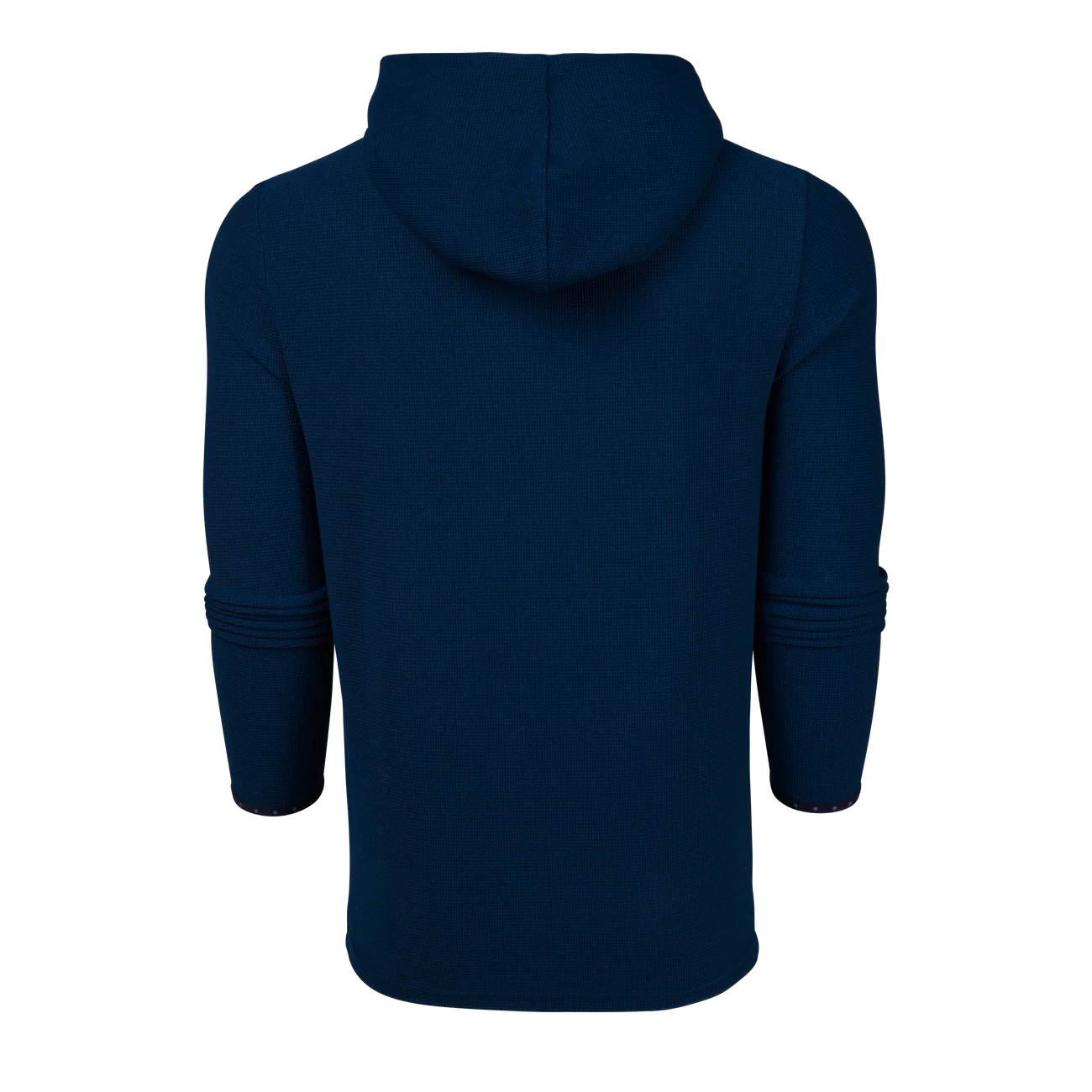 Traverse Waffle Hoodie - Maltese Blue