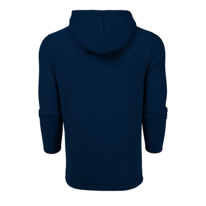 Traverse Waffle Hoodie - Maltese Blue