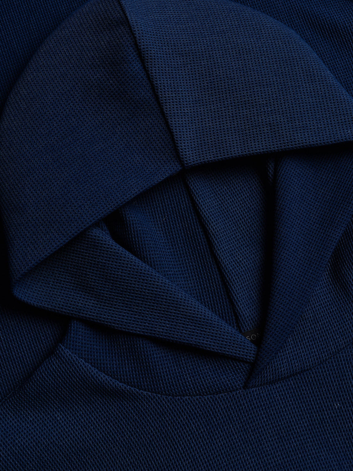 Traverse Waffle Hoodie - Maltese Blue