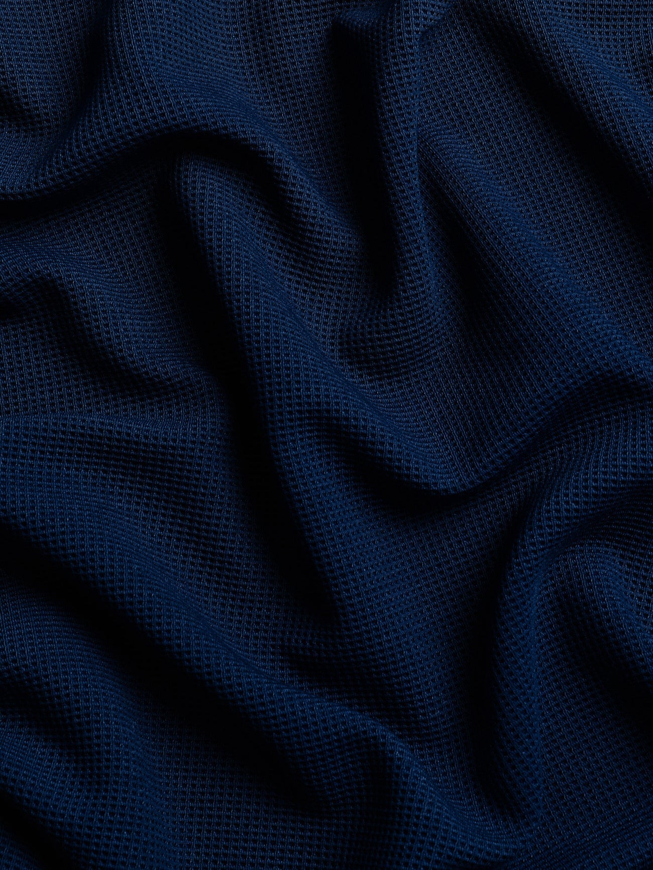 Traverse Waffle Hoodie - Maltese Blue