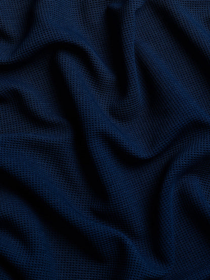 Traverse Waffle Hoodie - Maltese Blue