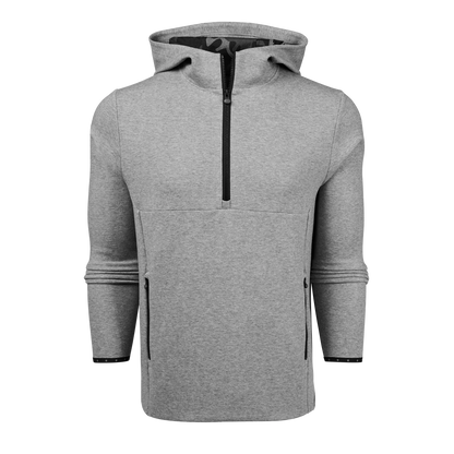 Calgary Quarter Zip - Medium Grey Heather