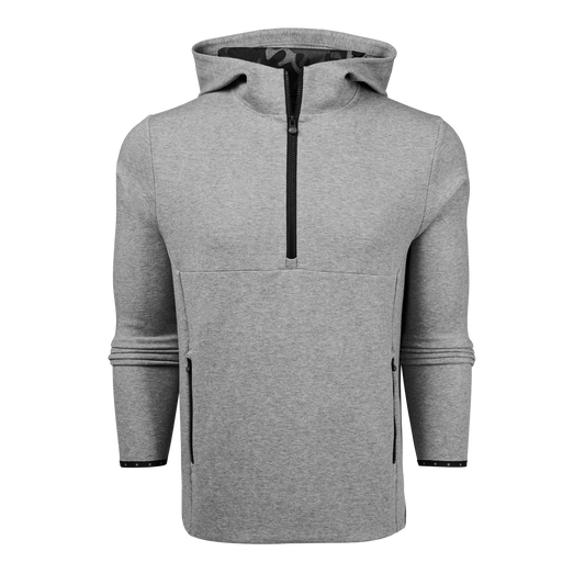 Calgary Quarter Zip - Medium Grey Heather