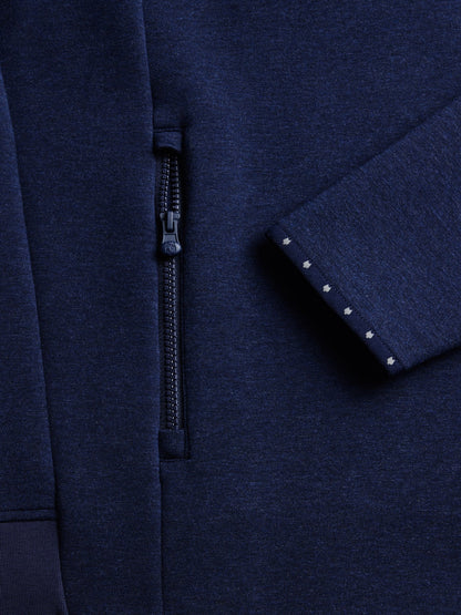 Calgary Quarter Zip - Maltese Blue