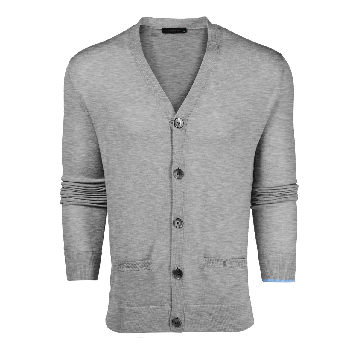 Saratoga Cardigan - Light Grey Heather