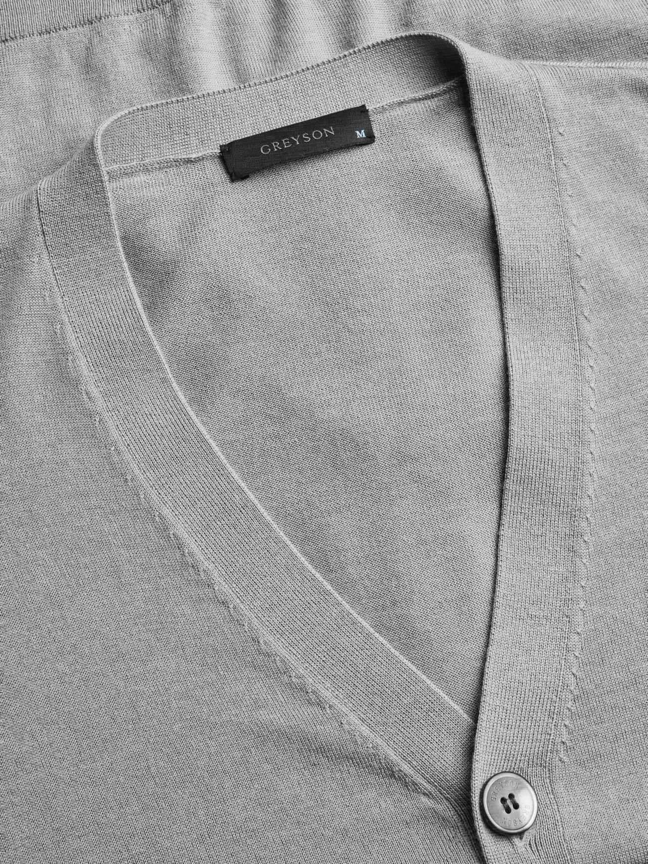 Saratoga Cardigan - Light Grey Heather