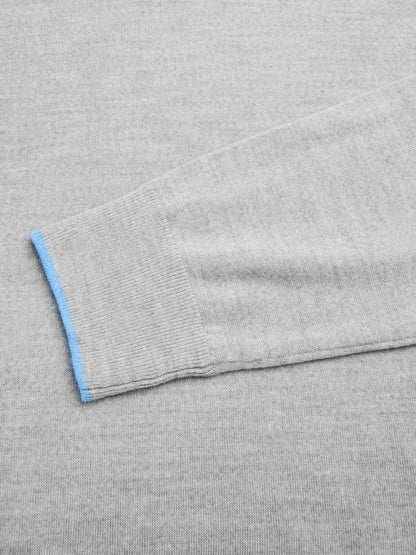 Saratoga Crewneck - Light Grey Heather