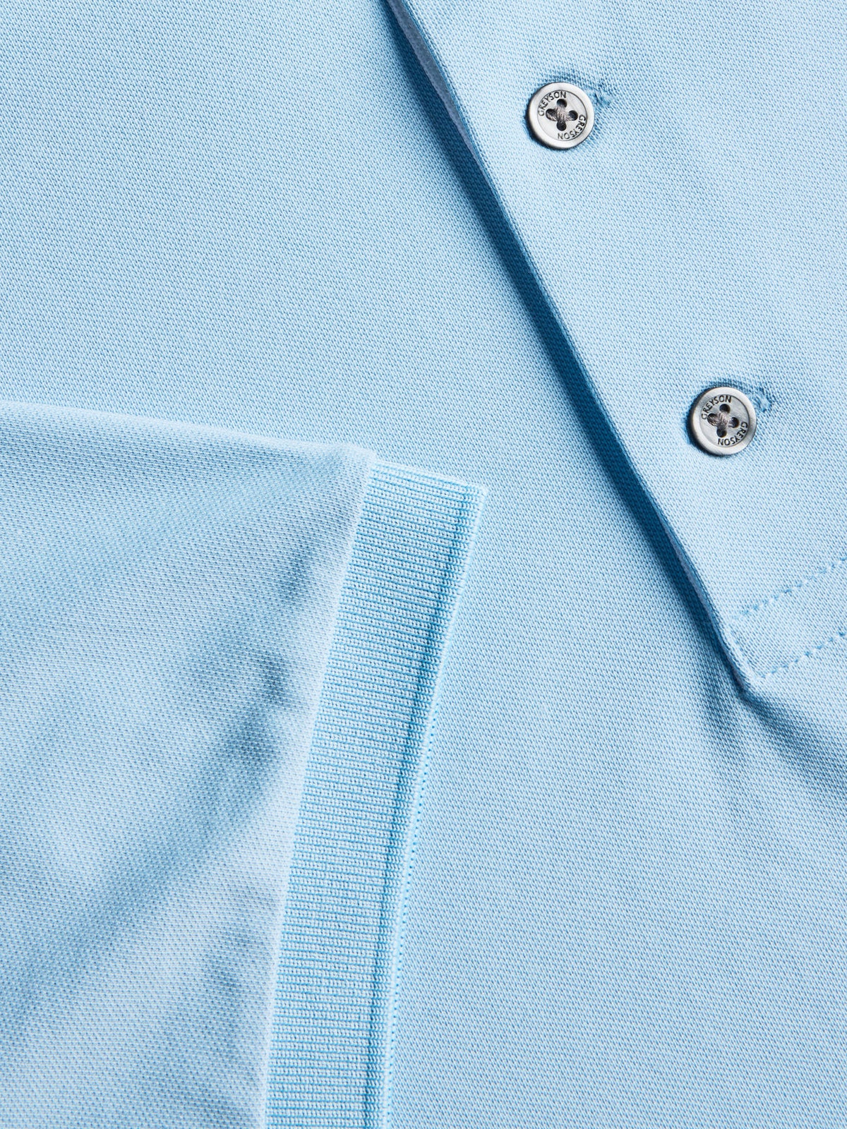 Wolf Icon Polo - Wolf Blue