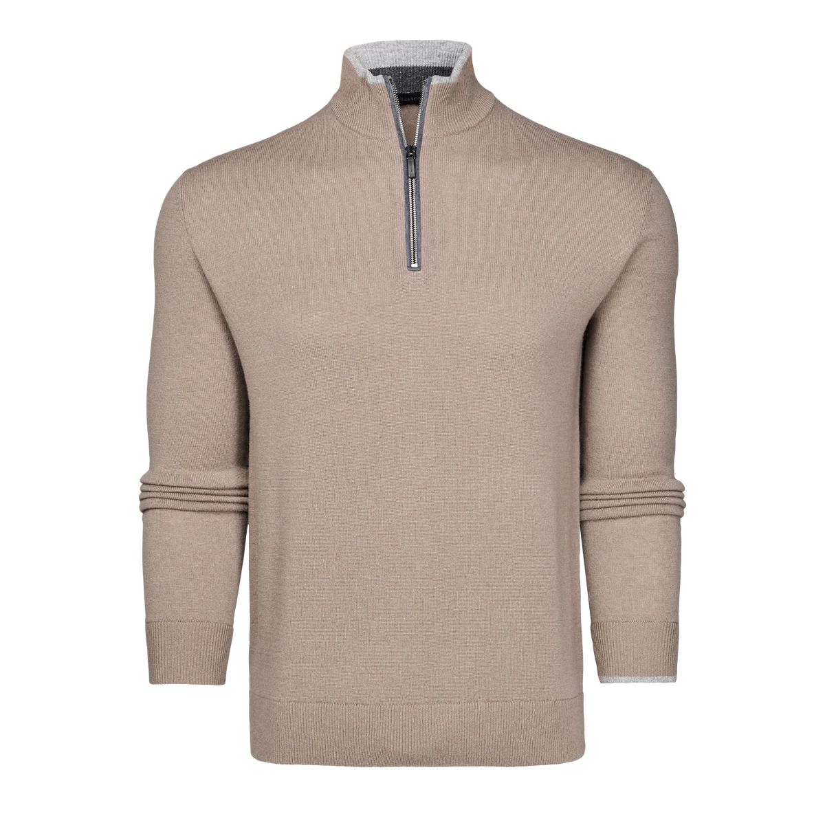 Sebonack Quarter Zip Sweater - Cobblestone
