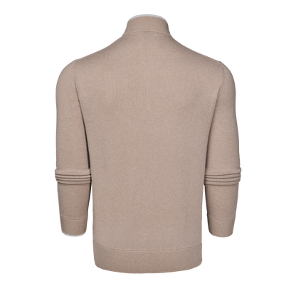 Sebonack Quarter Zip Sweater - Cobblestone