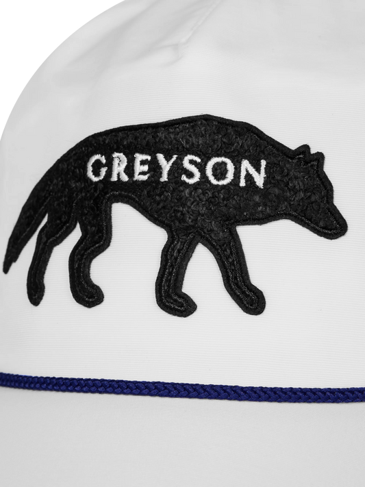Greyson Stalking Wolf Rope Hat - Arctic
