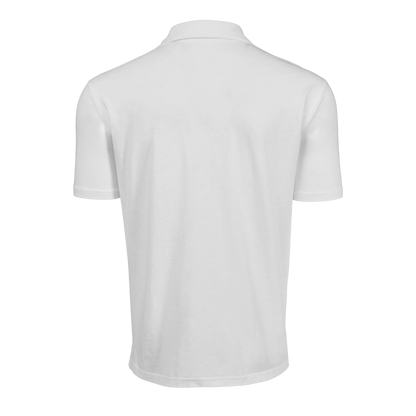Alpha Slub Johnny Collar Polo - Arctic