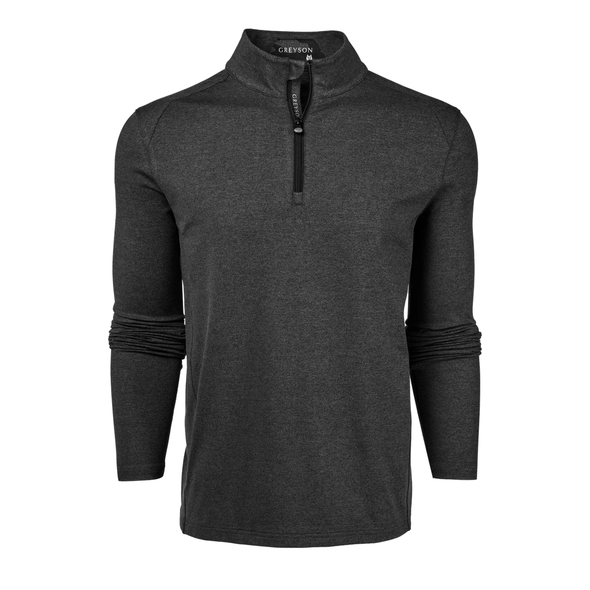 Rhinebeck Quarter Zip - Dark Grey Heather