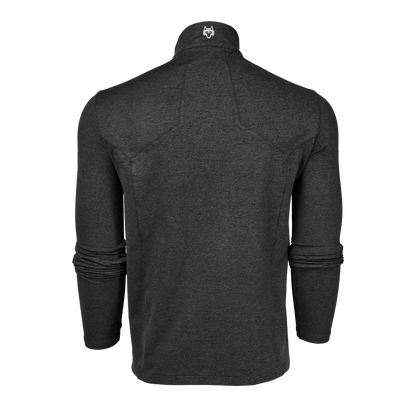 Rhinebeck Quarter Zip - Dark Grey Heather