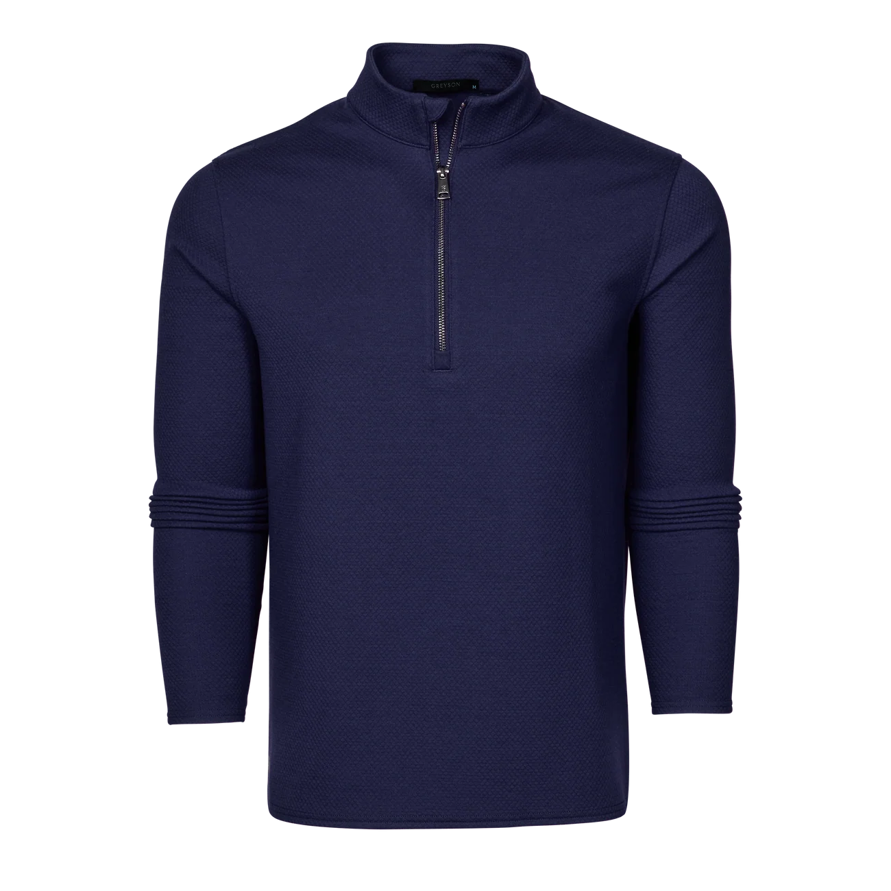 Troy Quarter Zip - Maltese Blue