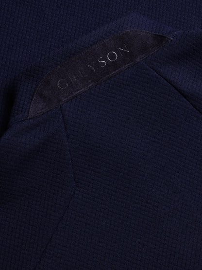 Troy Quarter Zip - Maltese Blue